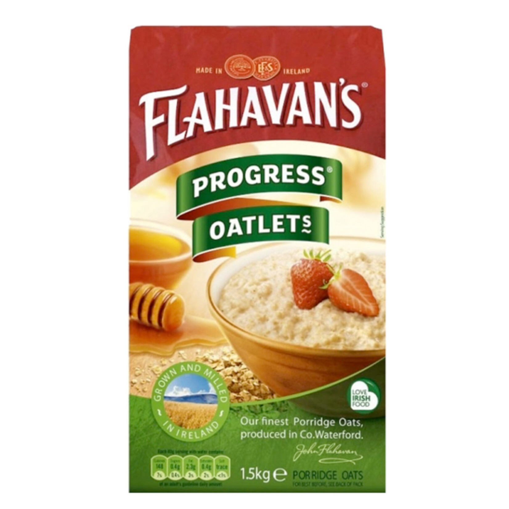 PANTRY STAPLES FLAHAVAN OATMEAL (1.5kg)