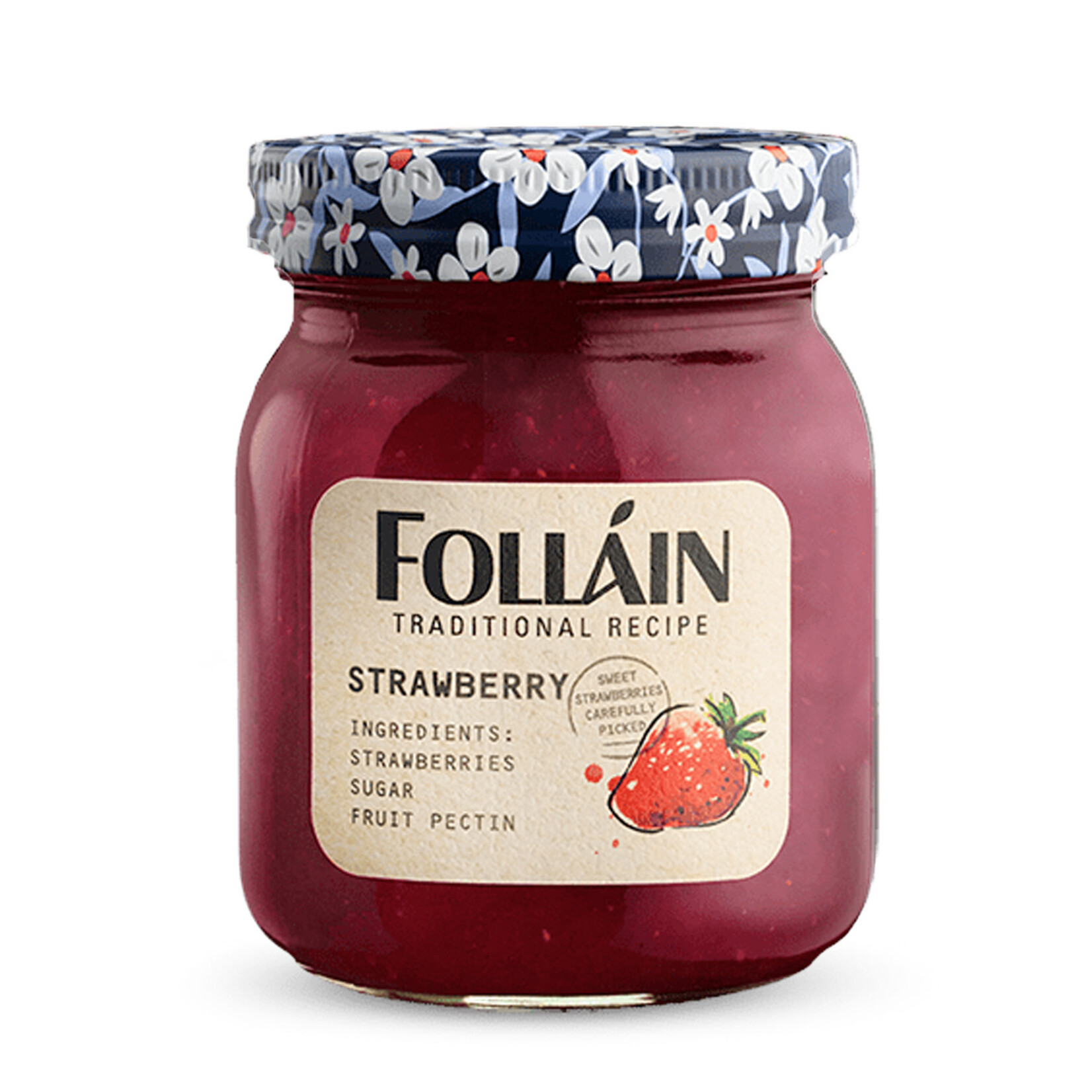 JAMS & SAUCES FOLLAIN JAM - Strawberry