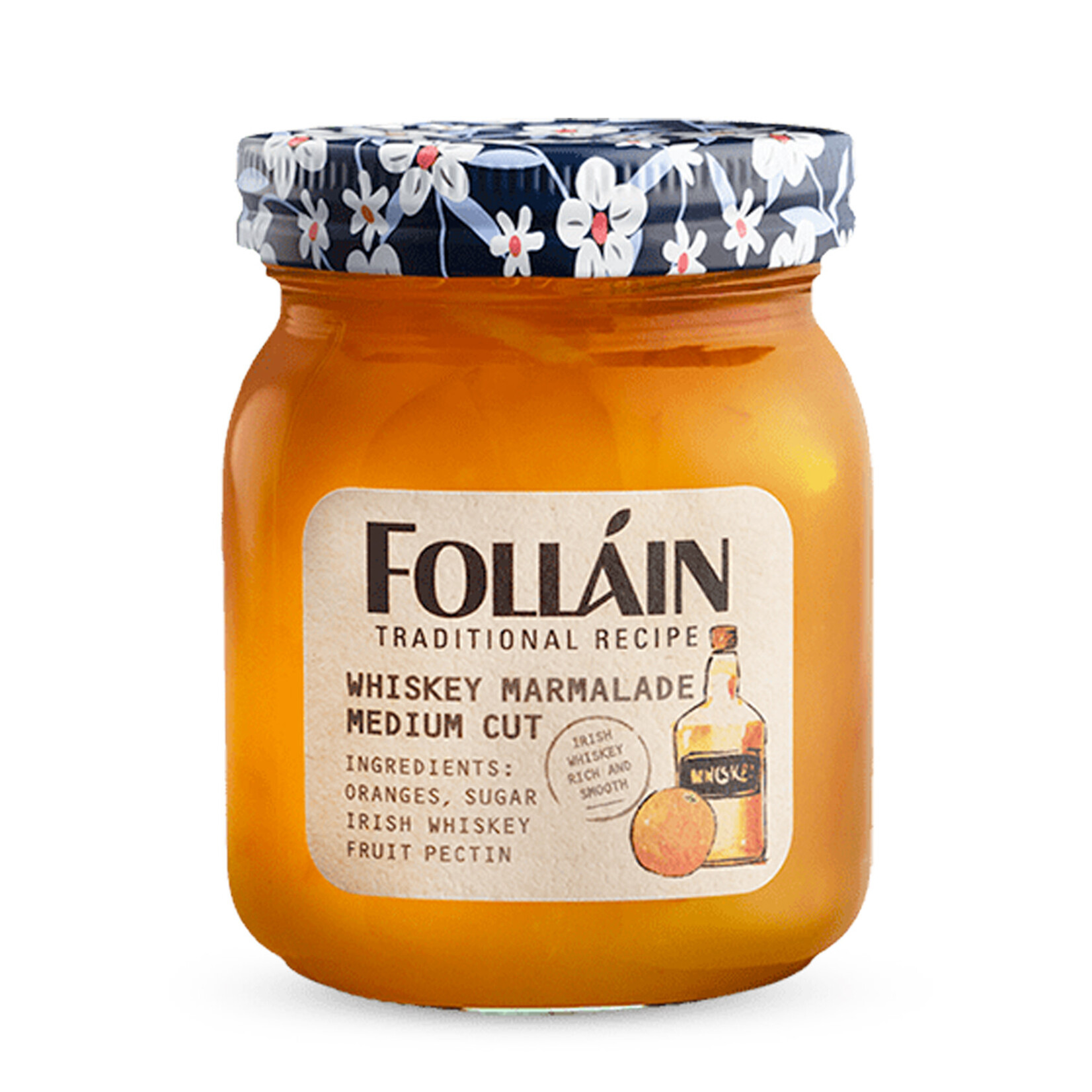 JAMS & SAUCES FOLLAIN ORANGE MARMALADE - Whiskey Medium Cut