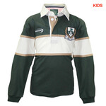 KIDS CLOTHES LANSDOWNE KIDS LONG SLEEVE RUGBY - Bottle Grn/Natural