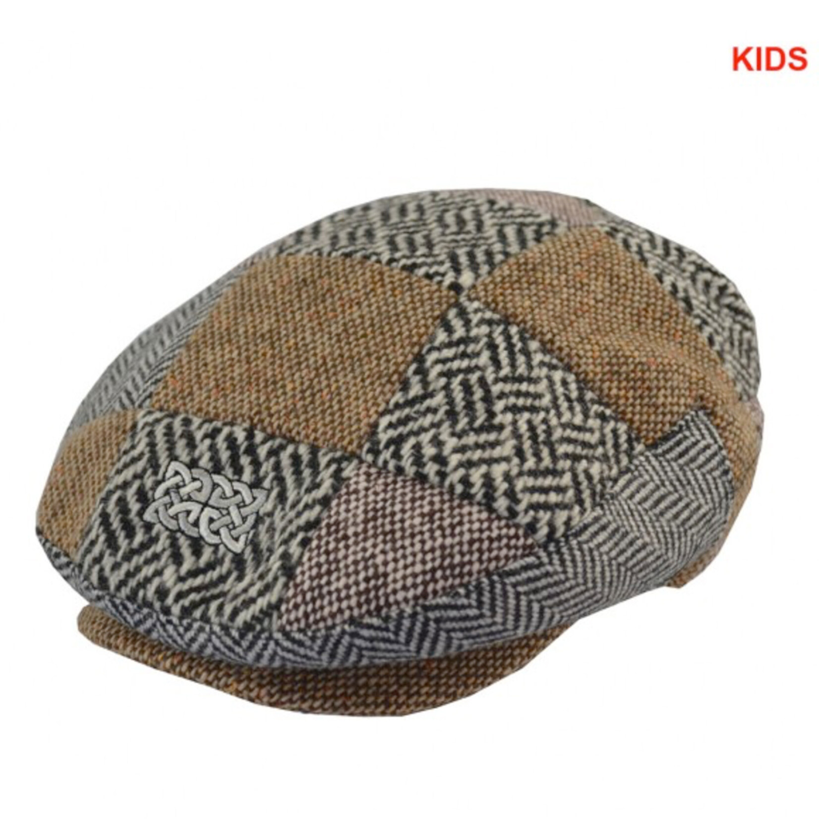 CAPS & HATS KID’S MULTI-TWEED CAP with CELTIC KNOT