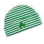 BABY ACCESSORIES SHAMROCK STRIPED NEWBORN CAP