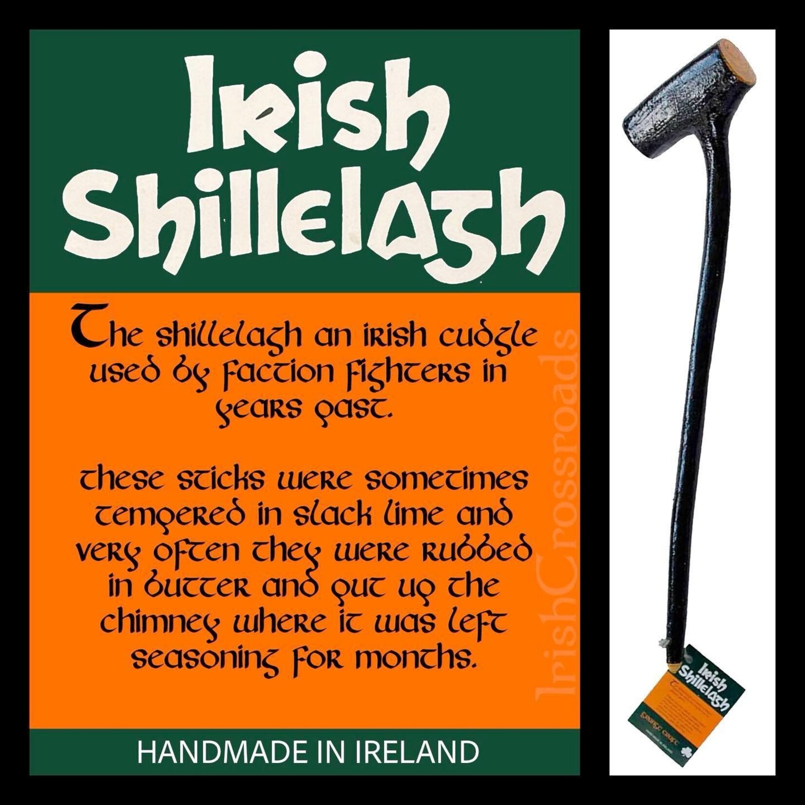 TRADITIONAL IRISH GIFTS LARGE IRISH SHILLELAGH