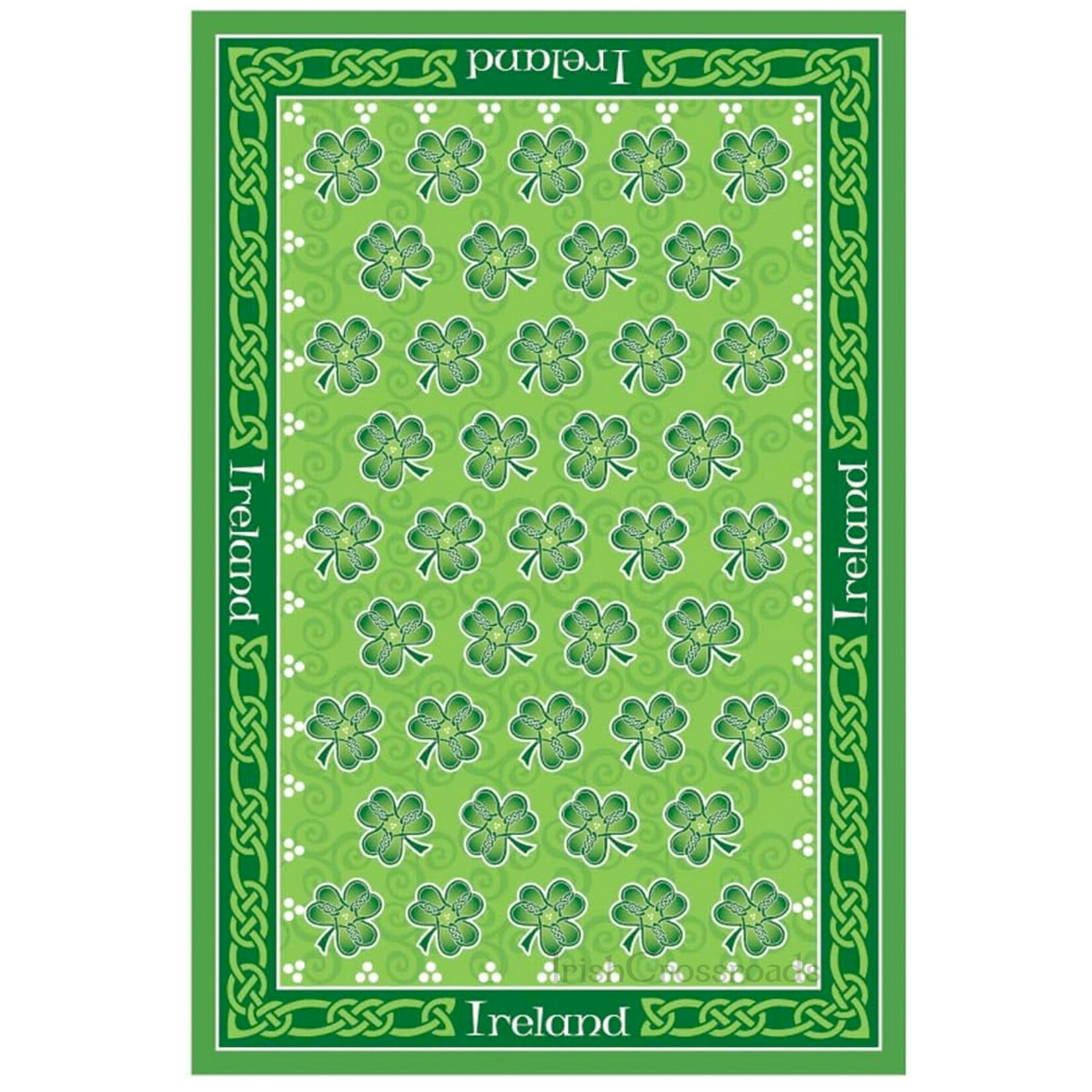 KITCHEN & ACCESSORIES TEA TOWEL - Dancing Shamrocks