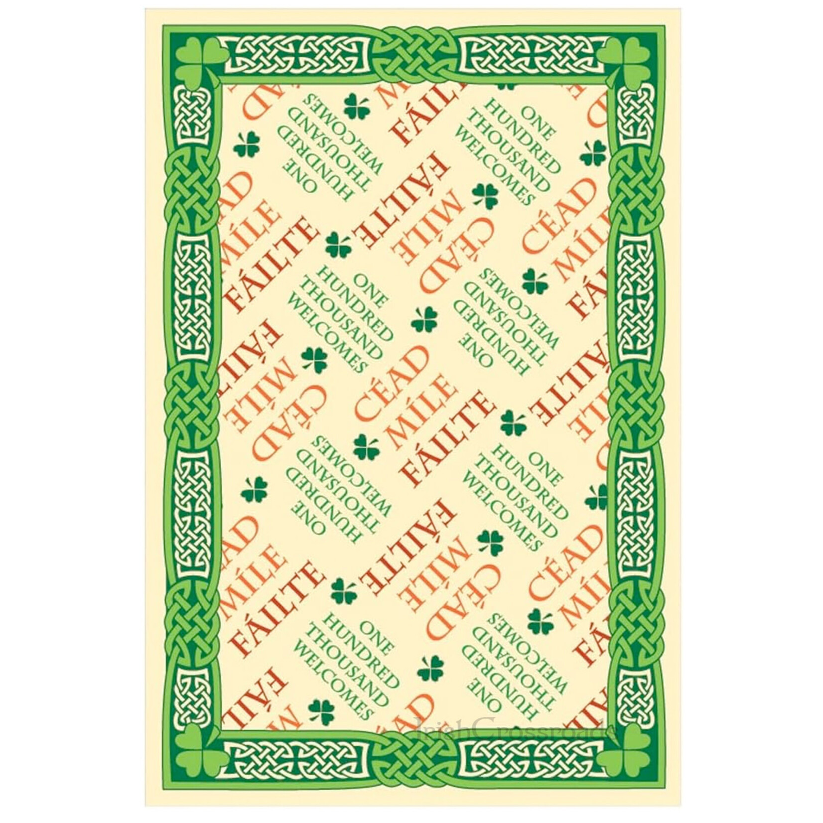 KITCHEN & ACCESSORIES TEA TOWEL - Cead Mile Failte