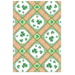 KITCHEN & ACCESSORIES TEA TOWEL - Shamrock Diamonds