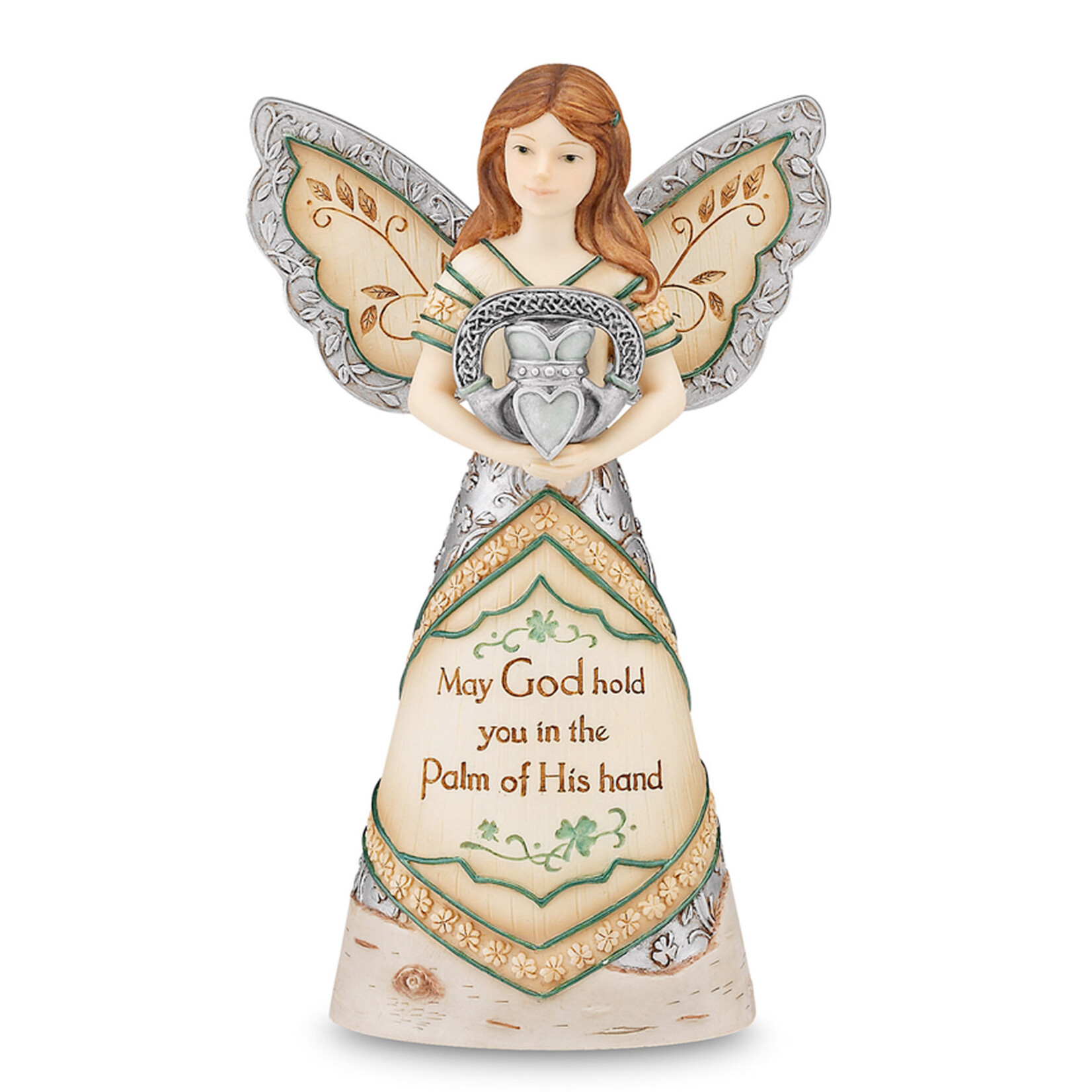 ANGELS IRISH ANGEL HOLDING CLADDAGH
