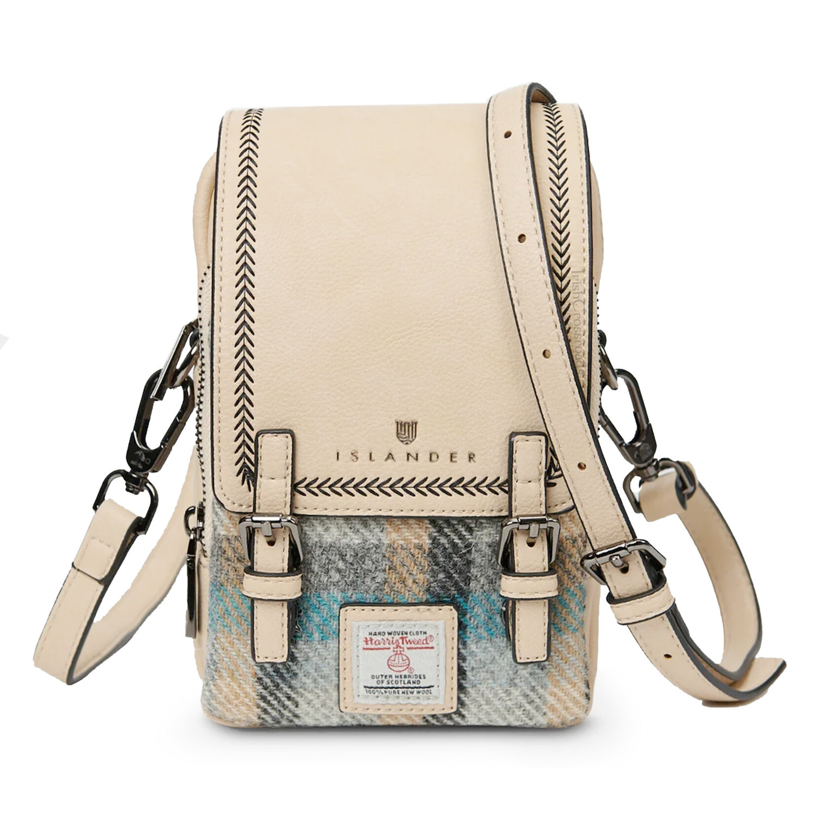 ACCESSORIES ISLANDER BABY JURA CROSSBODY w HARRIS TWEED Islander Tartan