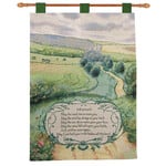 TAPESTRIES, THROWS, ETC. “IRISH PROVERB” BLESSING WALL TAPESTRY