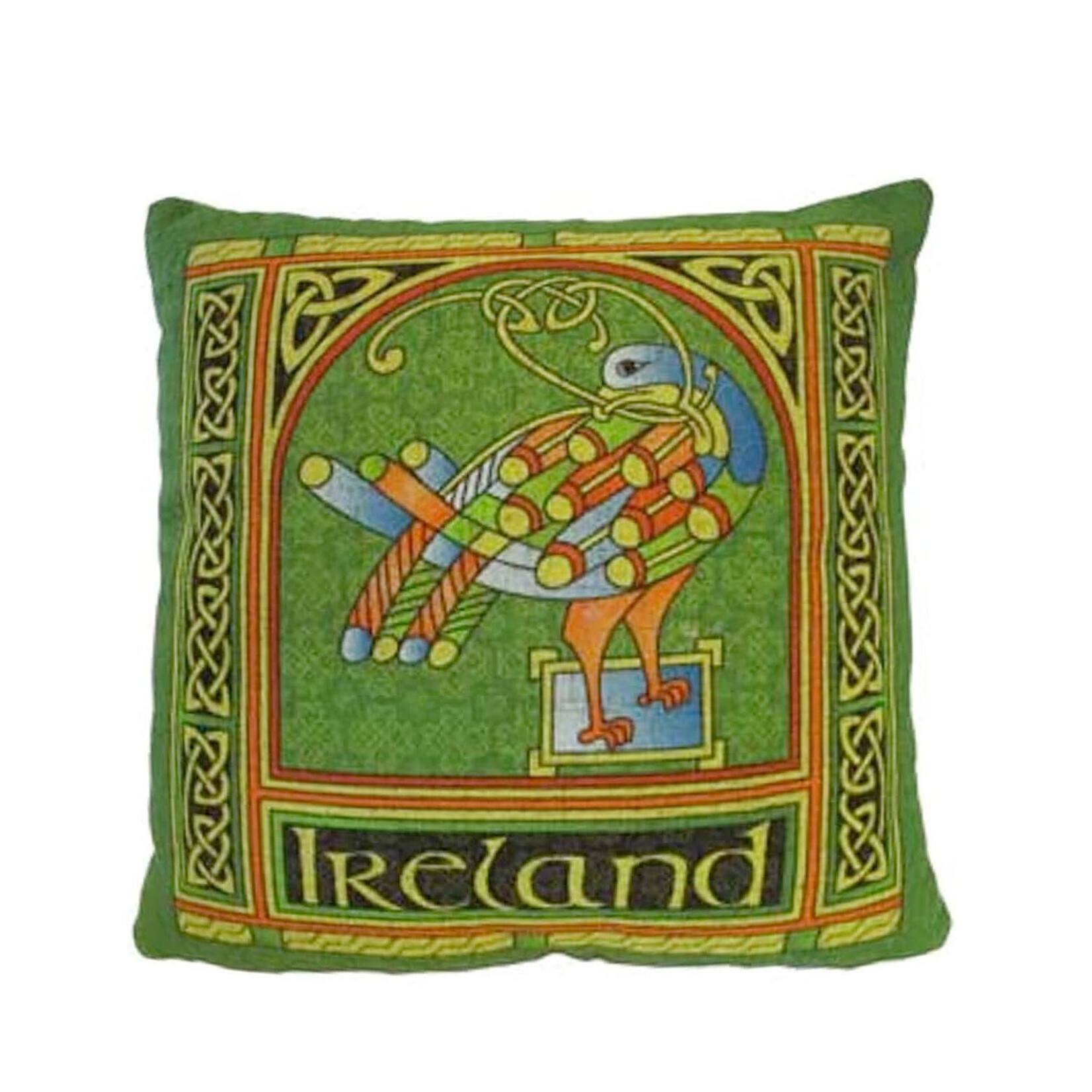 TAPESTRIES, THROWS, ETC. CELTIC WEAVE 12x12 PILLOW - Celtic Peacock