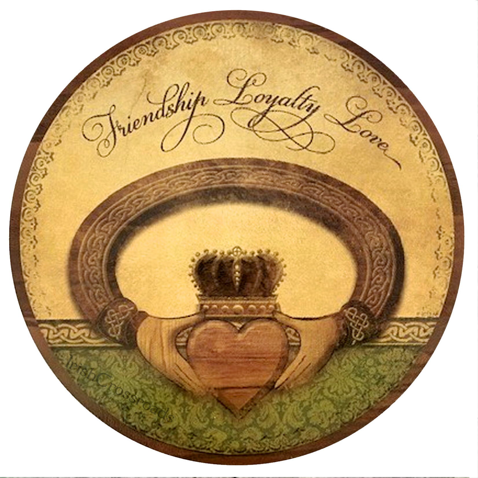 KITCHEN & ACCESSORIES CLADDAGH CUTTING BOARD