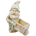 GARDEN "WHEELING FOR GOLD" GARDEN PLANTER