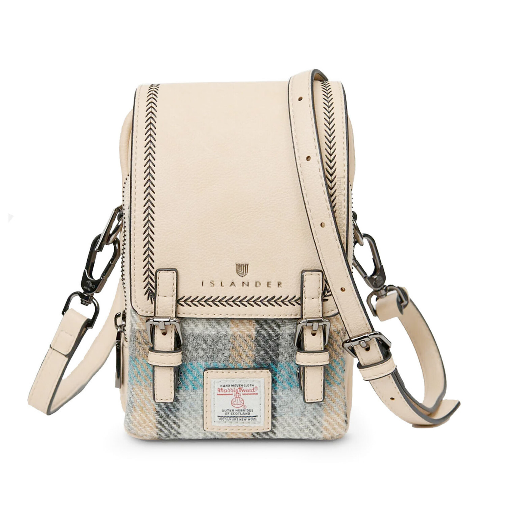 ACCESSORIES ISLANDER BABY JURA CROSSBODY w HARRIS TWEED Islander Tartan