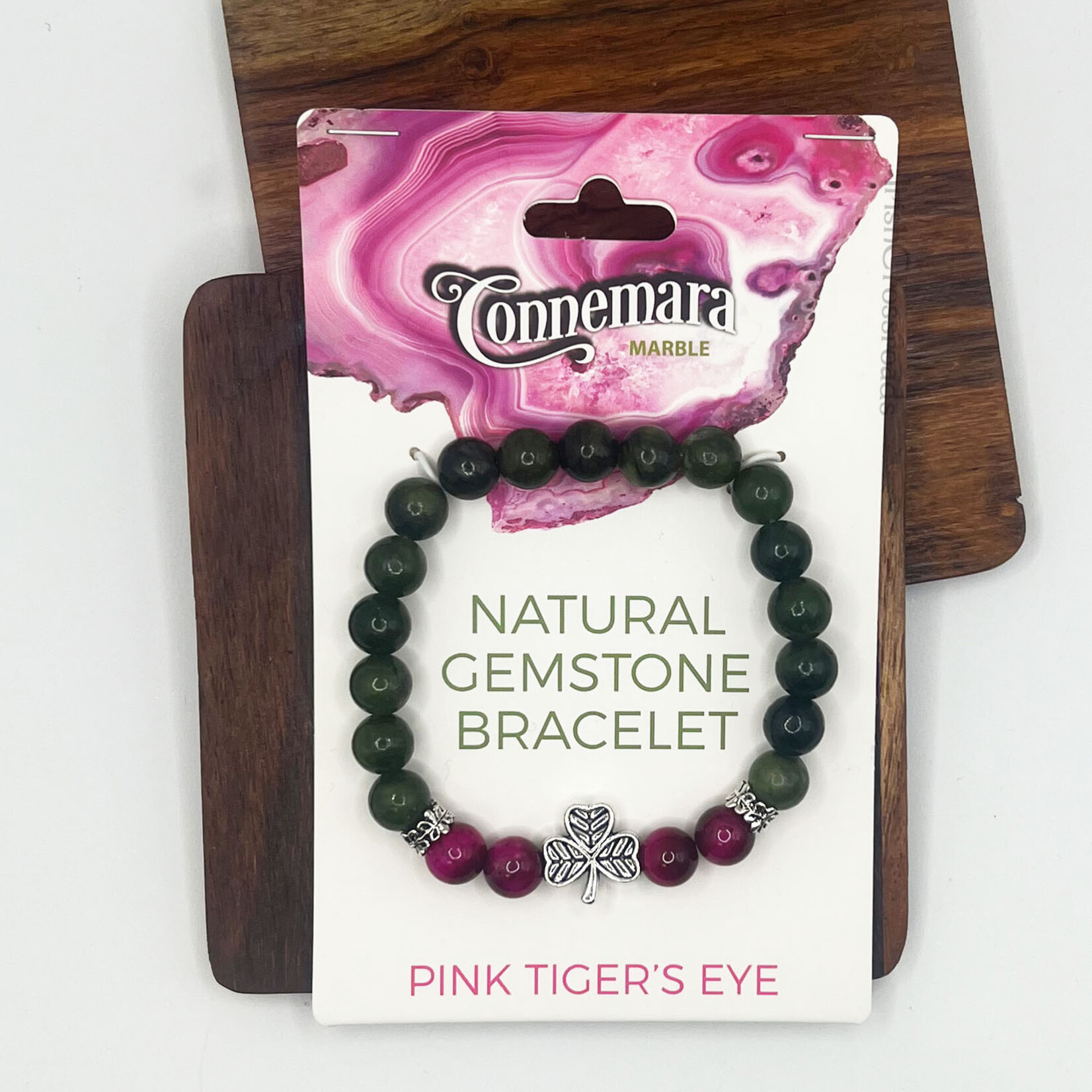 BRACELETS & BANGLES CONNEMARA BEAD GEMSTONE STRETCH BRACELET -
