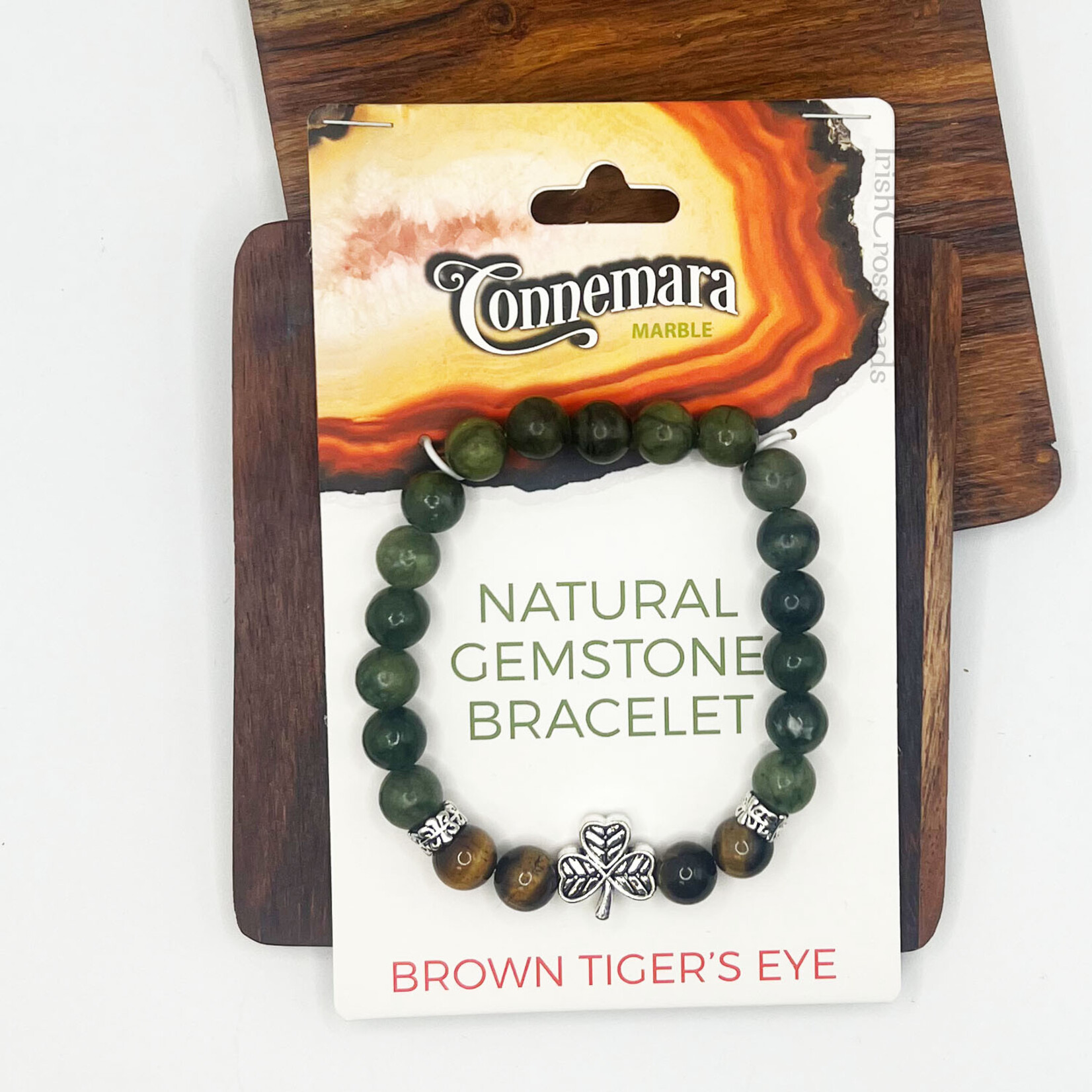 BRACELETS & BANGLES CONNEMARA BEAD GEMSTONE STRETCH BRACELET -