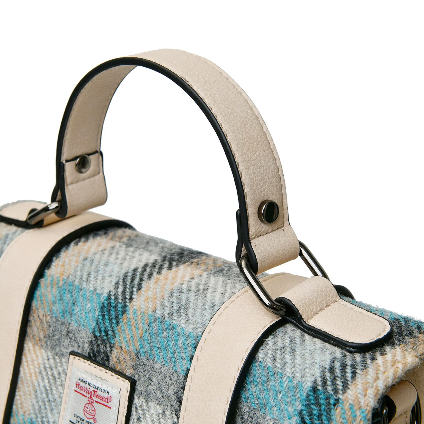 ACCESSORIES ISLANDER MEDIUM SATCHEL w HARRIS TWEED Islander Tartan