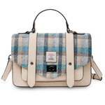 ACCESSORIES ISLANDER LARGE SATCHEL w HARRIS TWEED Islander Tartan