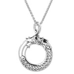 PENDANTS & NECKLACES KEITH JACK STERLING NORSE DRAGON PENDANT