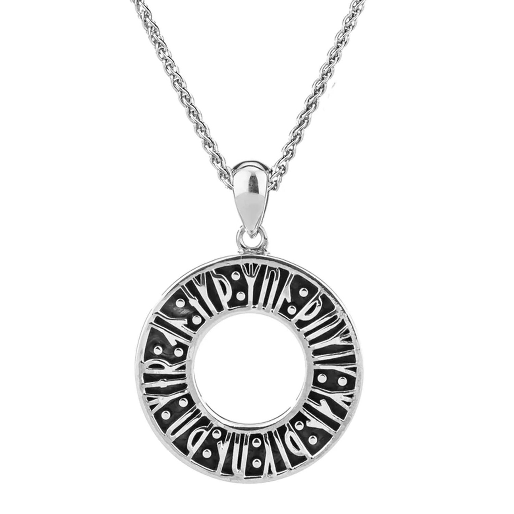 PENDANTS & NECKLACES KEITH JACK STERLING VIKING RUNE PENDANT- "REMEMBER ME..."