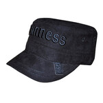 ACCESSORIES GUINNESS BLACK SUEDE EFFECT CADET CAP