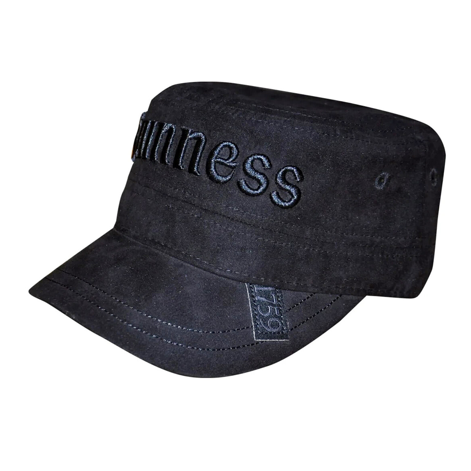 ACCESSORIES GUINNESS BLACK SUEDE EFFECT CADET CAP