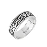 RINGS FADO STERLING “AN RI” HEAVY BAND RING