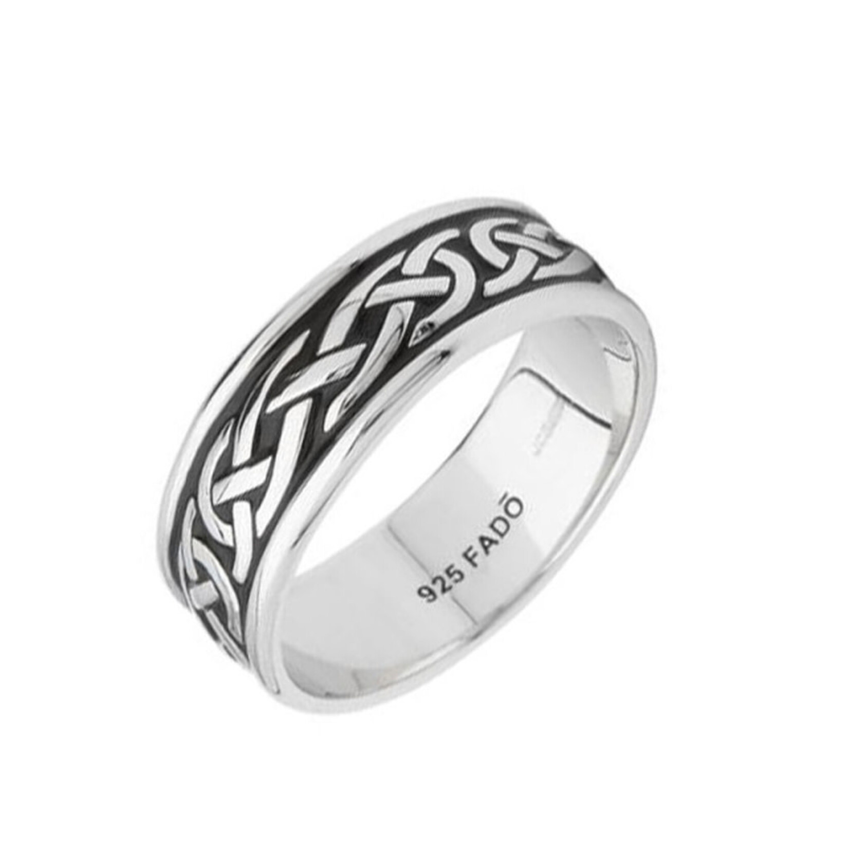 RINGS FADO STERLING “AN RI” HEAVY BAND RING