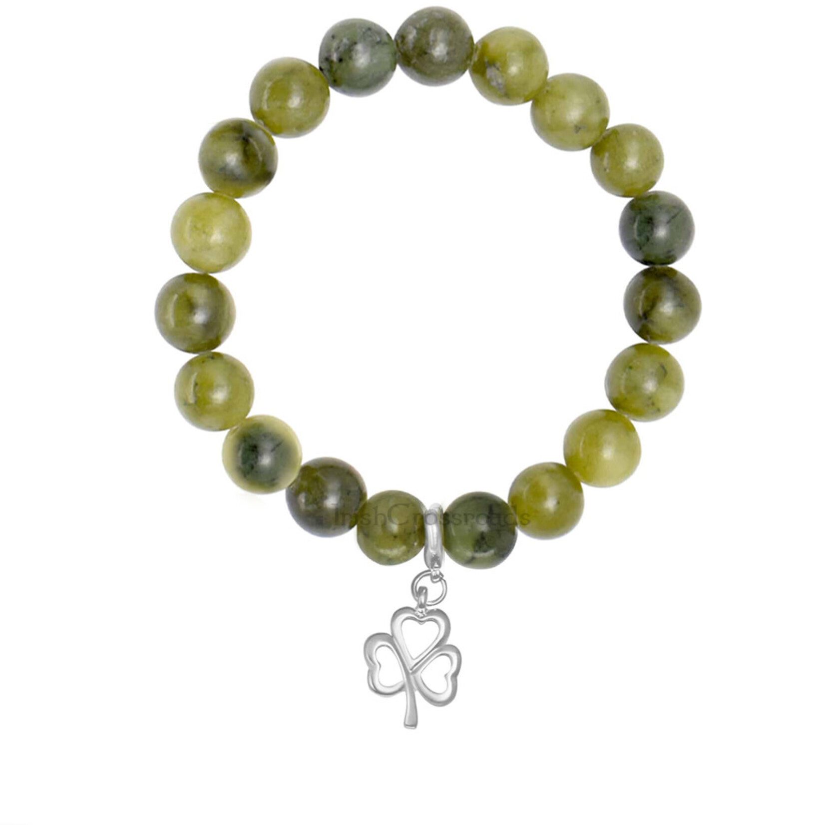 BRACELETS & BANGLES CONNEMARA BEAD STRETCH BRACELET - Shamrock