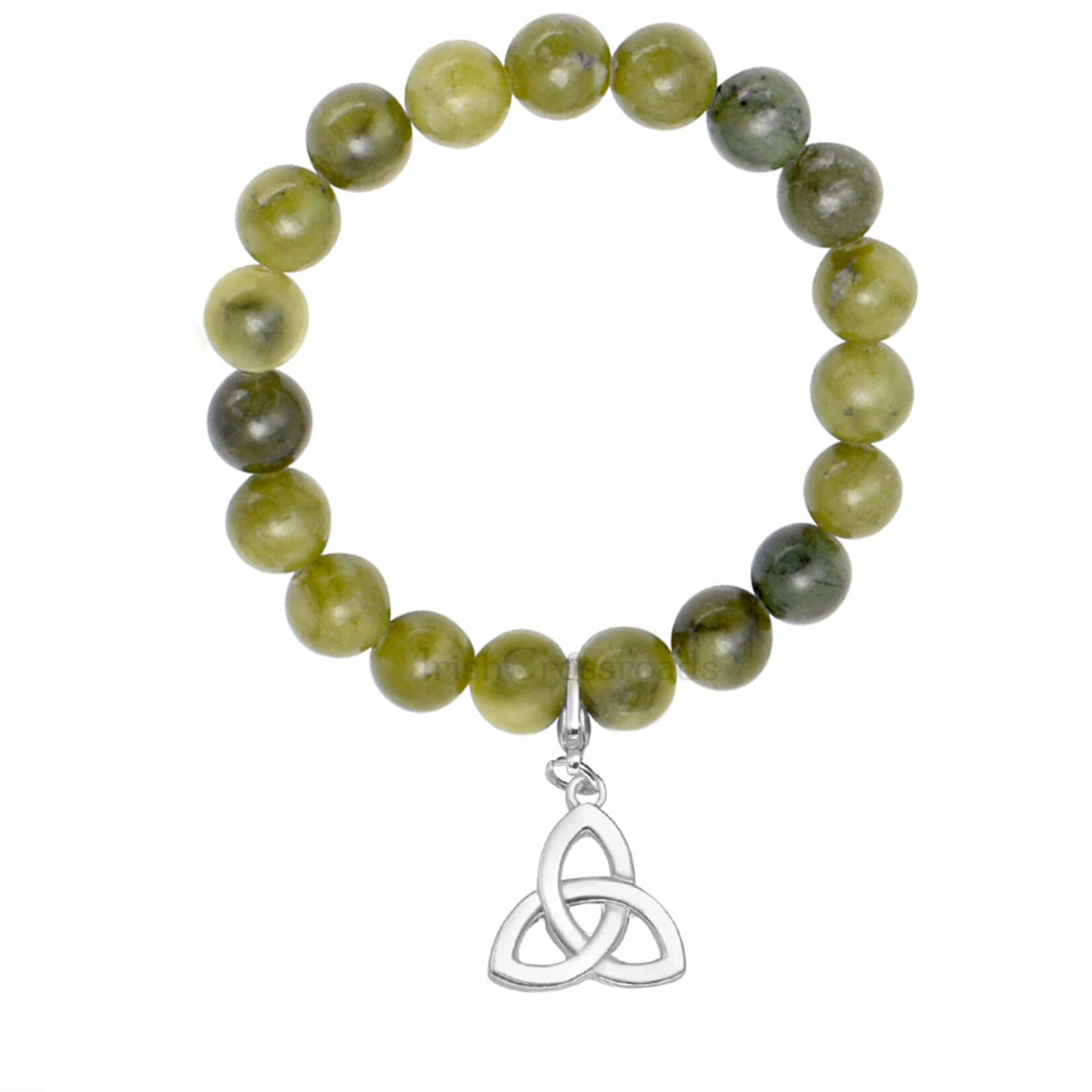 BRACELETS & BANGLES CONNEMARA BEAD STRETCH BRACELET - Trinity Knot