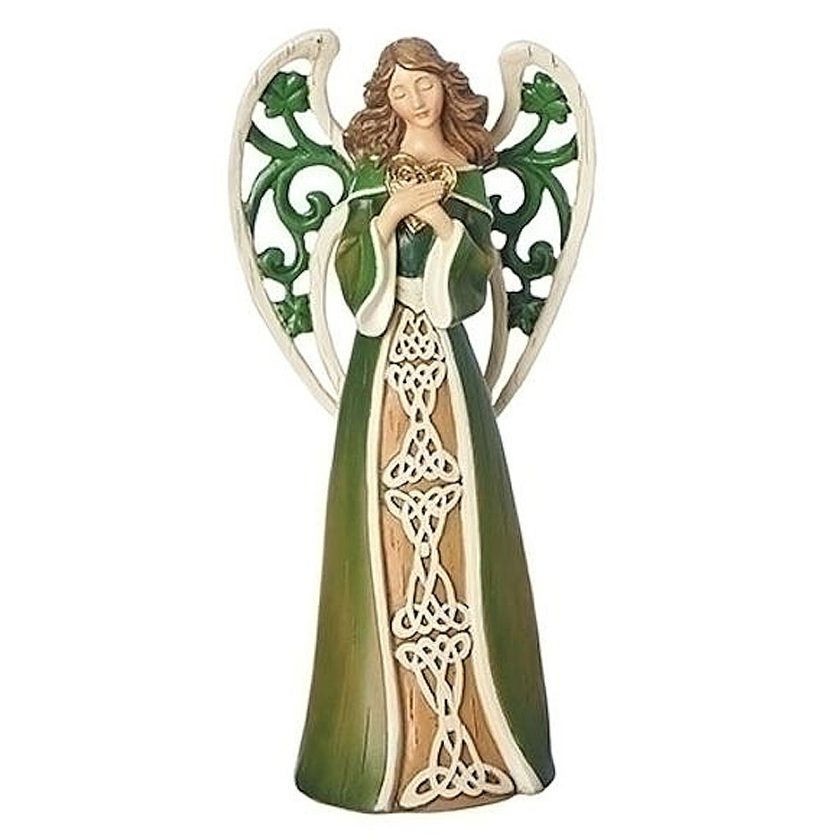 ANGELS IRISH ANGEL with SHAMROCK WINGS