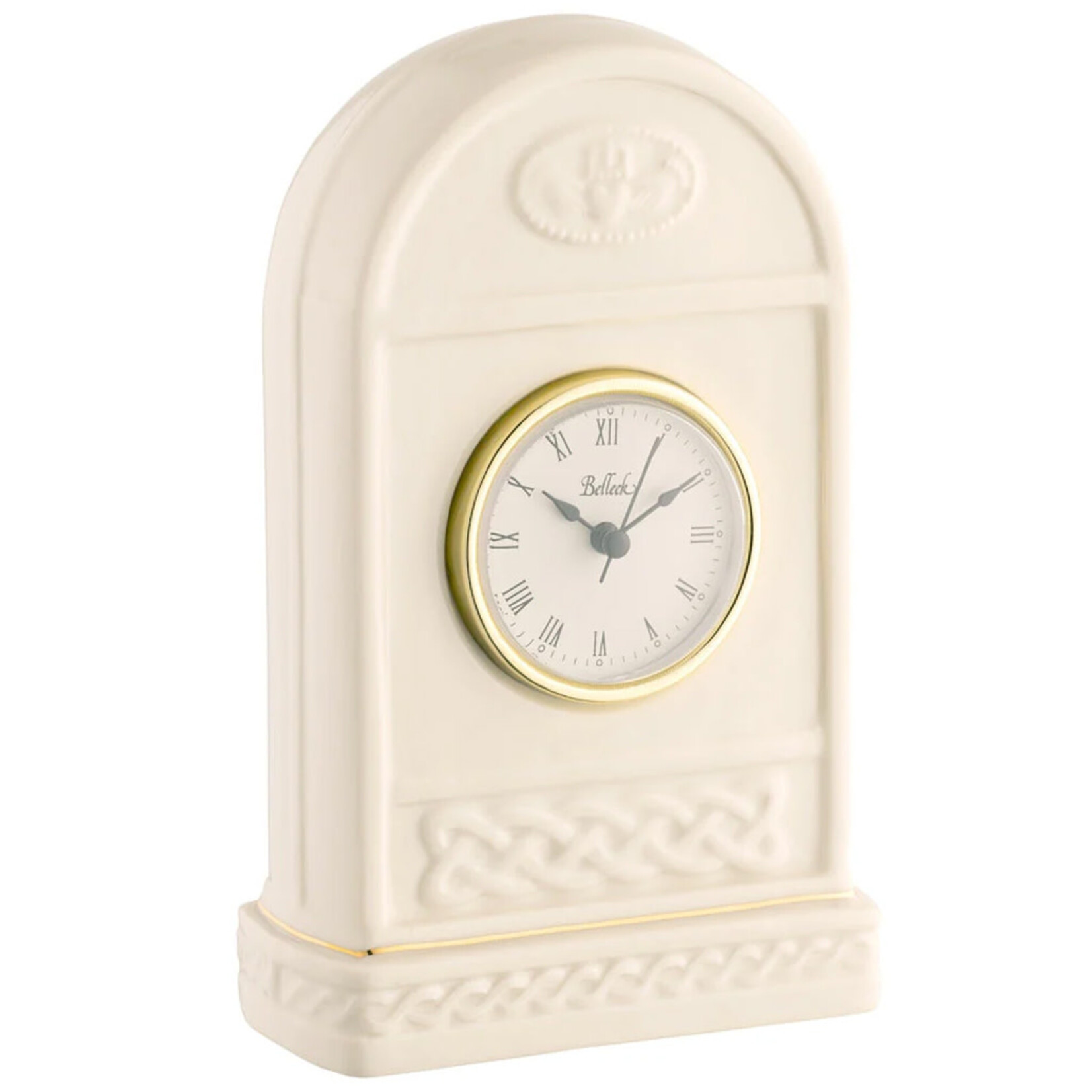 DECOR BELLEEK CLADDAGH CLOCK