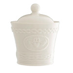 TEAPOTS, MUGS & ACCESSORIES BELLEEK CLADDAGH LIDDED SUGAR BOWL