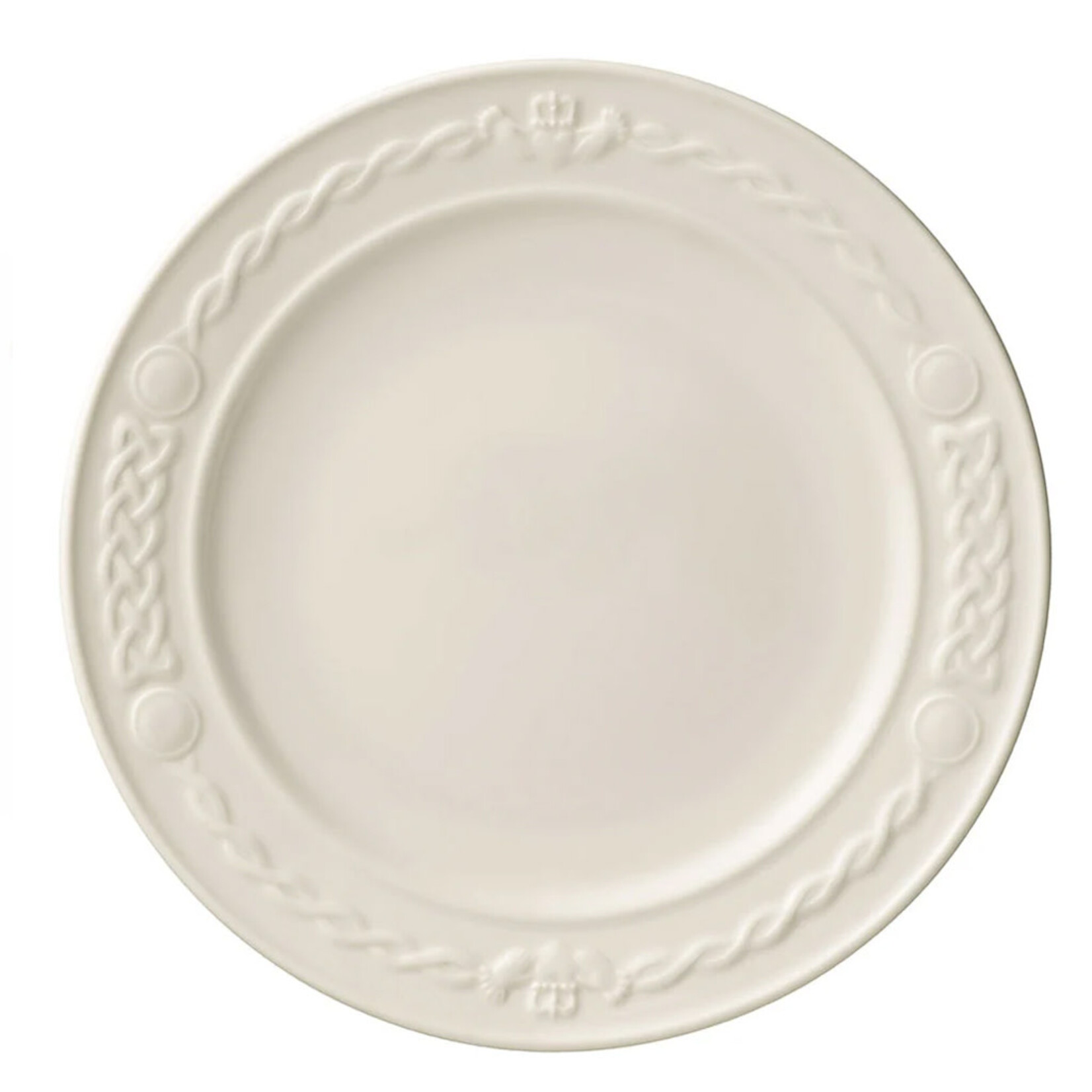 PLATES, TRAYS & DISHES BELLEEK CLADDAGH DINNER PLATE