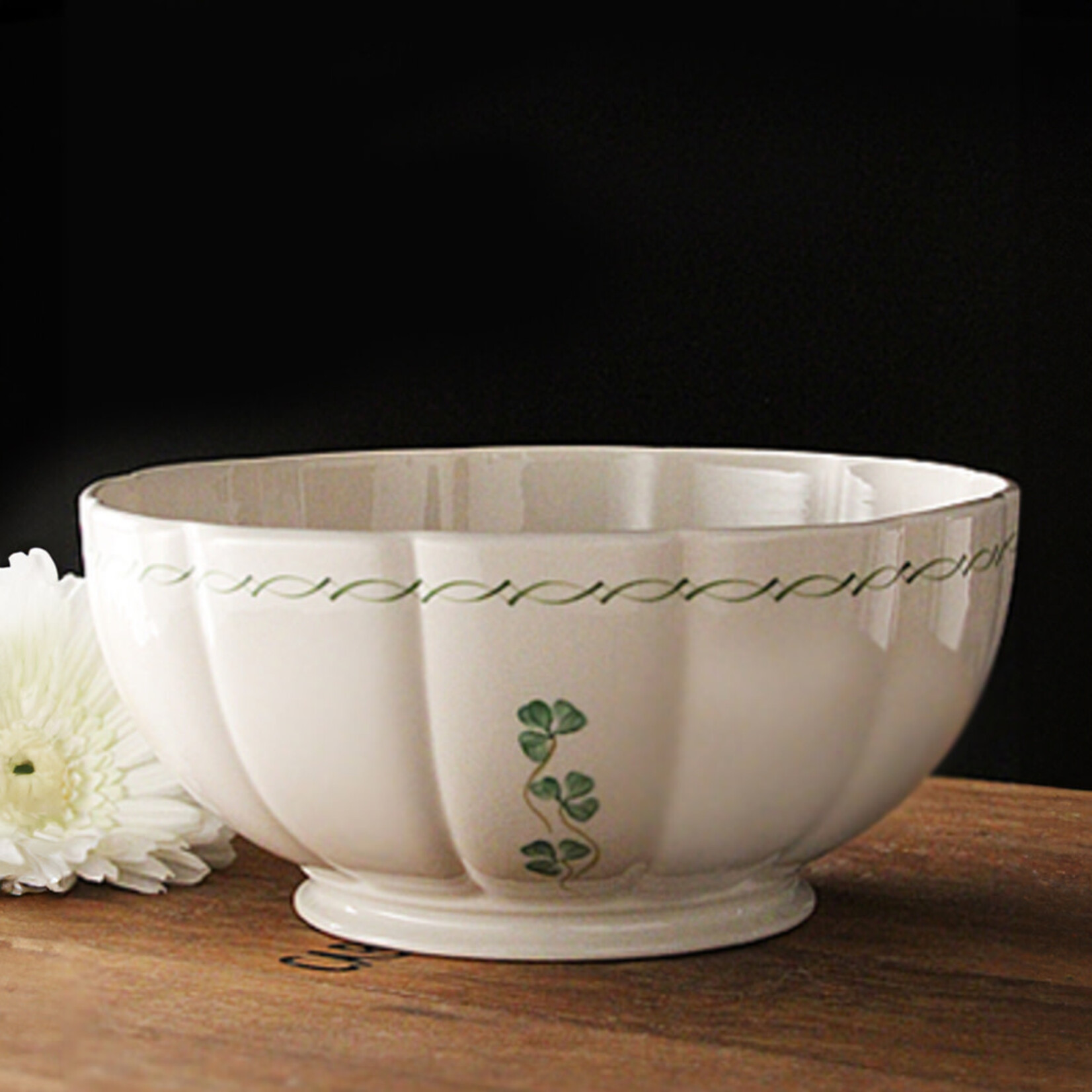 VASES & BOWLS BELLEEK ADARE BOWL - 8.5"
