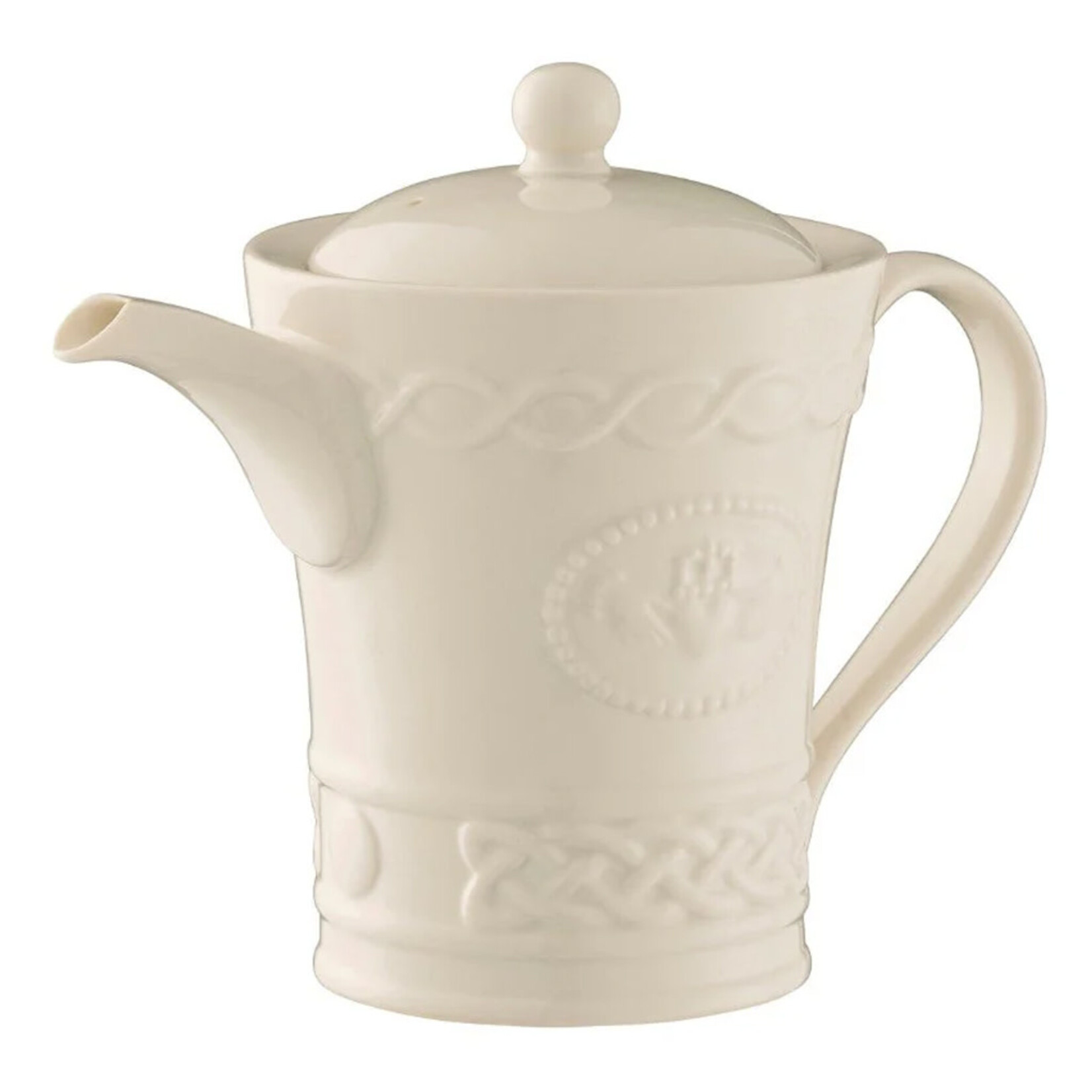 TEAPOTS, MUGS & ACCESSORIES BELLEEK CLADDAGH BEVERAGE POT