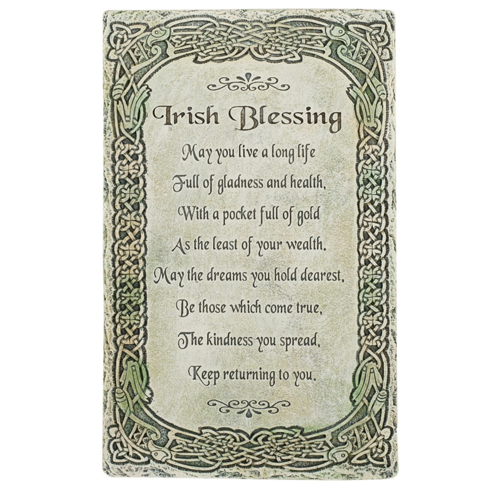 PLAQUES, SIGNS & POSTERS GARDEN IRISH BLESSING WALL PLAQUE