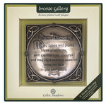 PLAQUES & GIFTS CELTIC BRONZE GALLERY WALL PLAQUE - Home Blessing