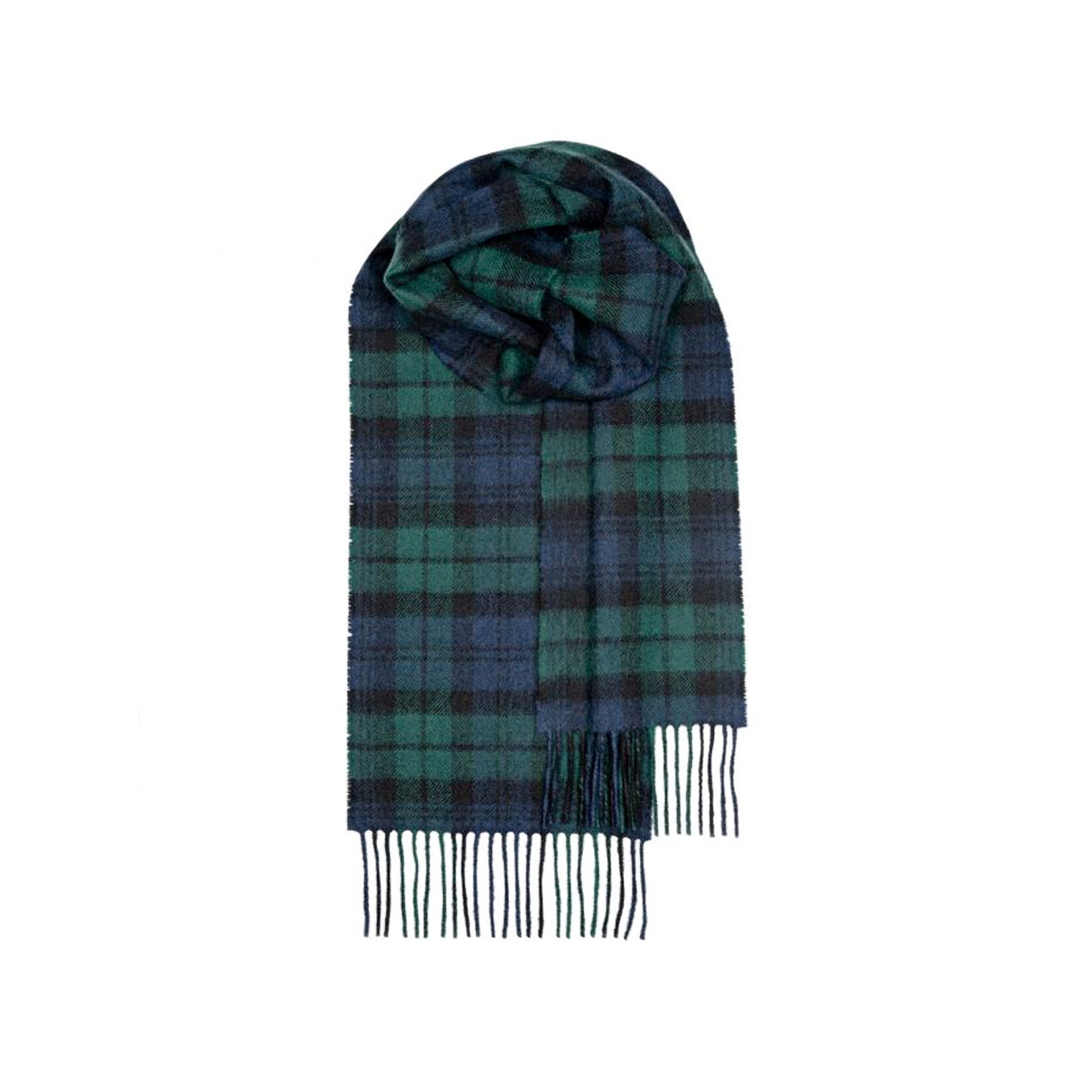 ACCESSORIES LOCHCARRON LAMBSWOOL BOWHILL SCARF - Blackwatch