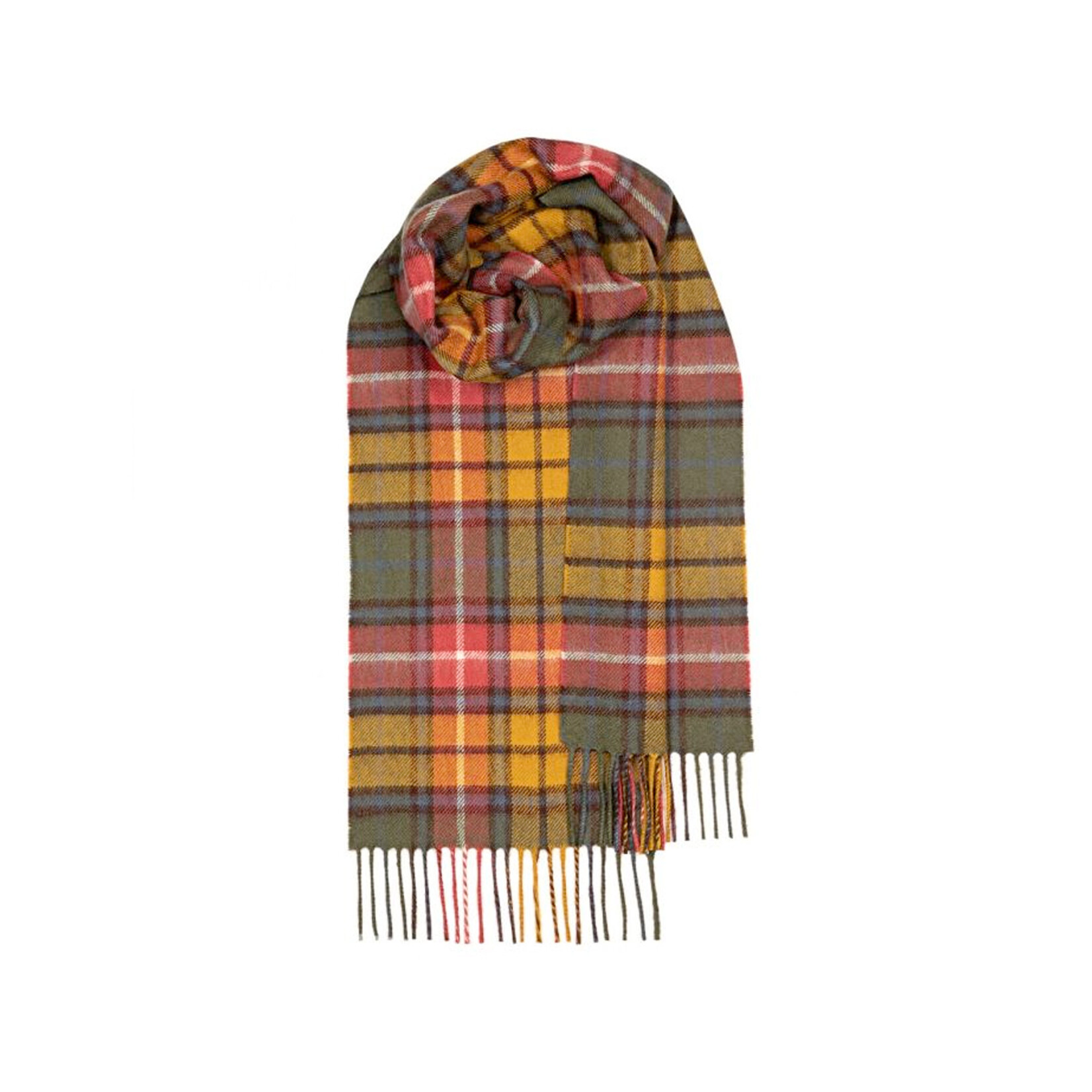 ACCESSORIES LOCHCARRON LAMBSWOOL BOWHILL SCARF - Buchanan Antique