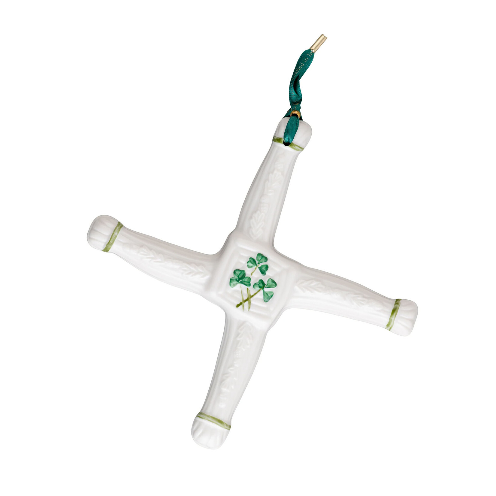RELIGIOUS BELLEEK ST. BRIGID'S CROSS