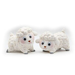KITCHEN & ACCESSORIES CLEARANCE - GOOGLEY-EYED SHEEP SALT & PEPPER SET - FINAL SALE