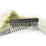 ACCESSORIES MULLINGAR PEWTER CELTIC KELLS HAIR COMB - Style 2