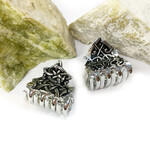 ACCESSORIES MULLINGAR PEWTER HAIR CLASP (2pc)