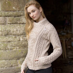 SWEATERS SHANNON SIDE ZIP CARDIGAN - Parsnip