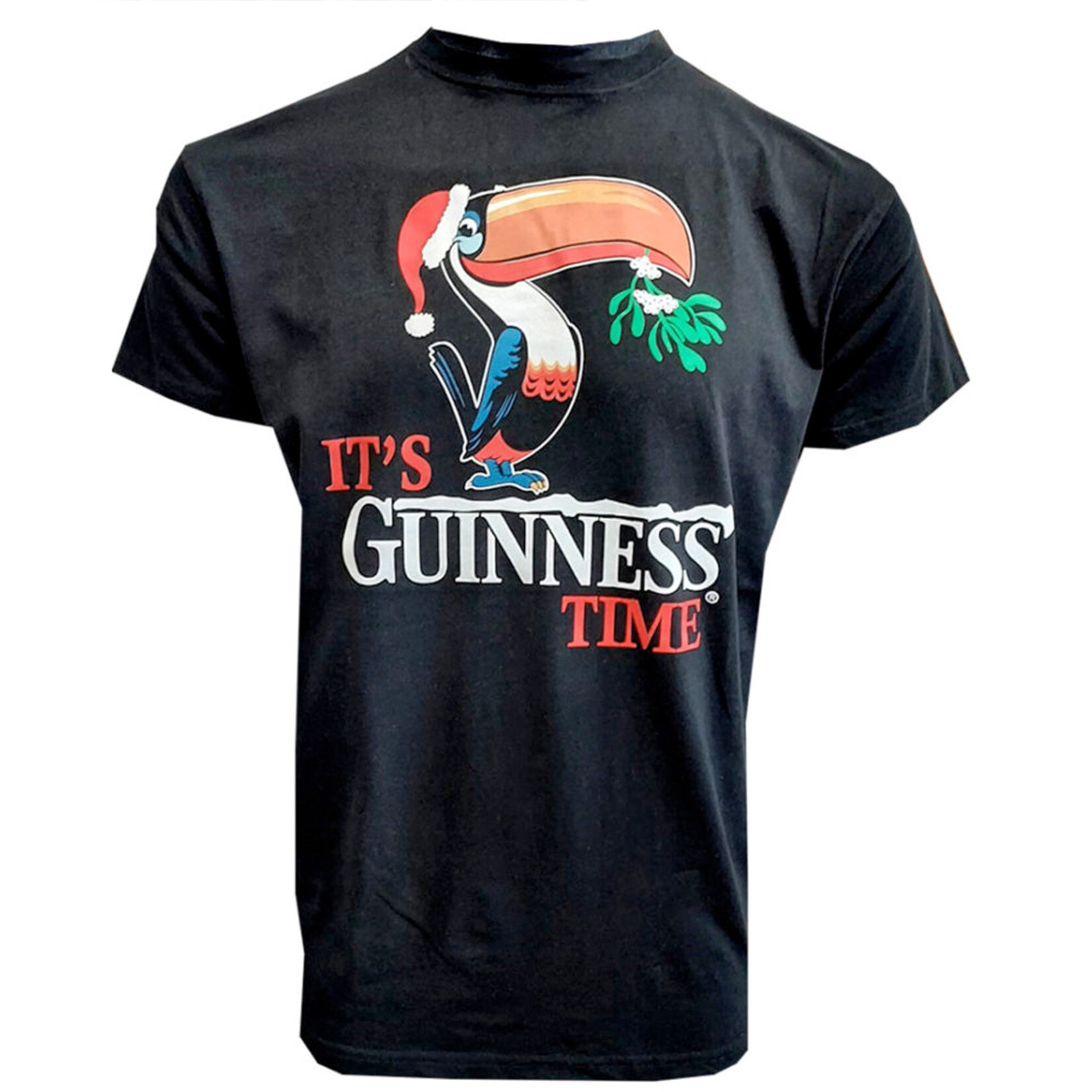 SHIRTS GUINNESS "IT'S GUINNESS TIME" CHRISTMAS TOUCAN TEE