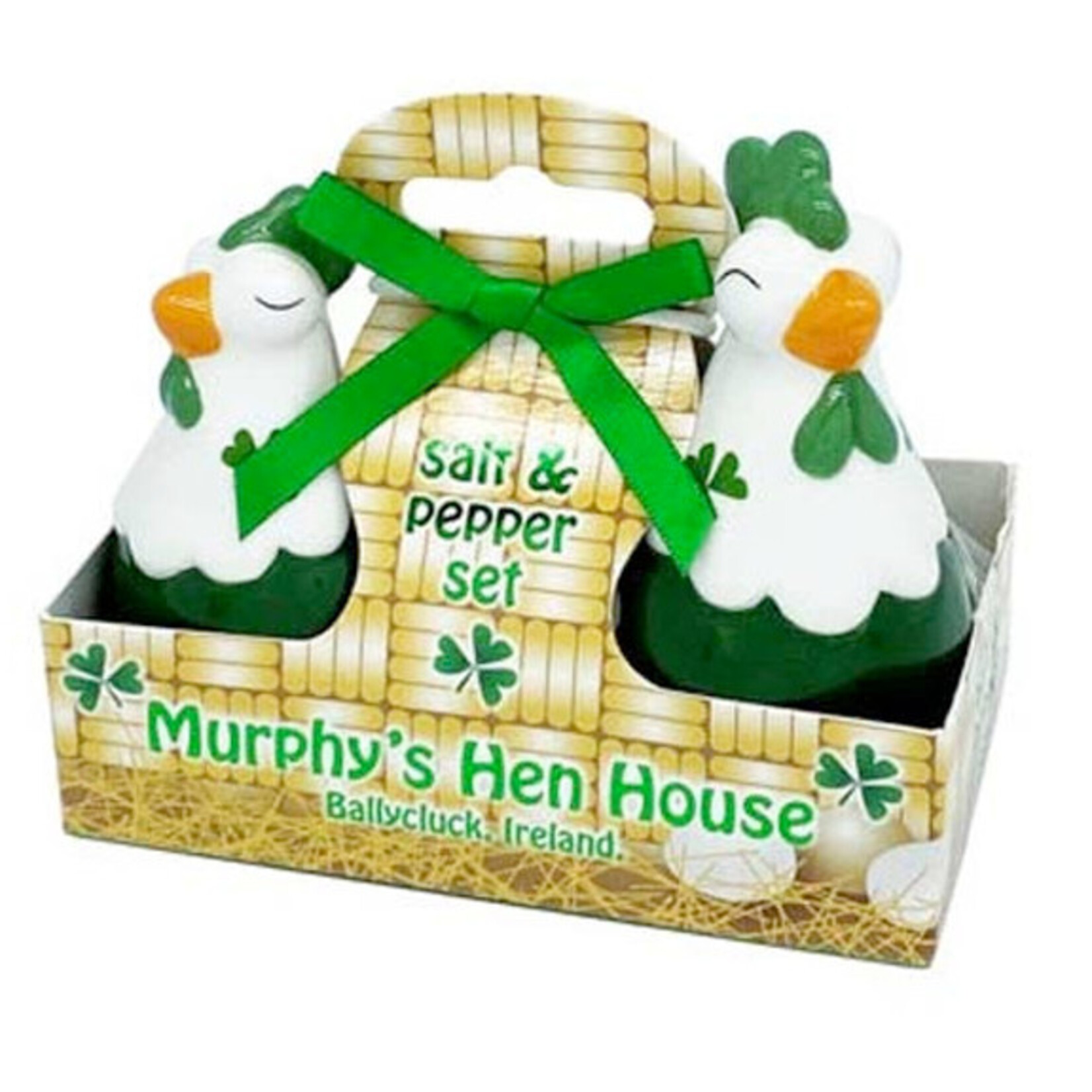 KITCHEN & ACCESSORIES “MURPHY'S HEN HOUSE” SALT & PEPPER SET
