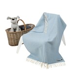BABY BLANKETS BABY BLANKET MERINO CASHMERE - Blue