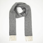 ACCESSORIES IRISH MERINO CASHMERE SCARF - Grey Herri