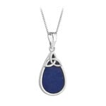 PENDANTS & NECKLACES SOLVAR STERLING LAPIS TRINITY PENDANT