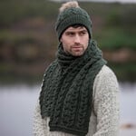 ACCESSORIES CHUNKY CABLE UNISEX SCARF